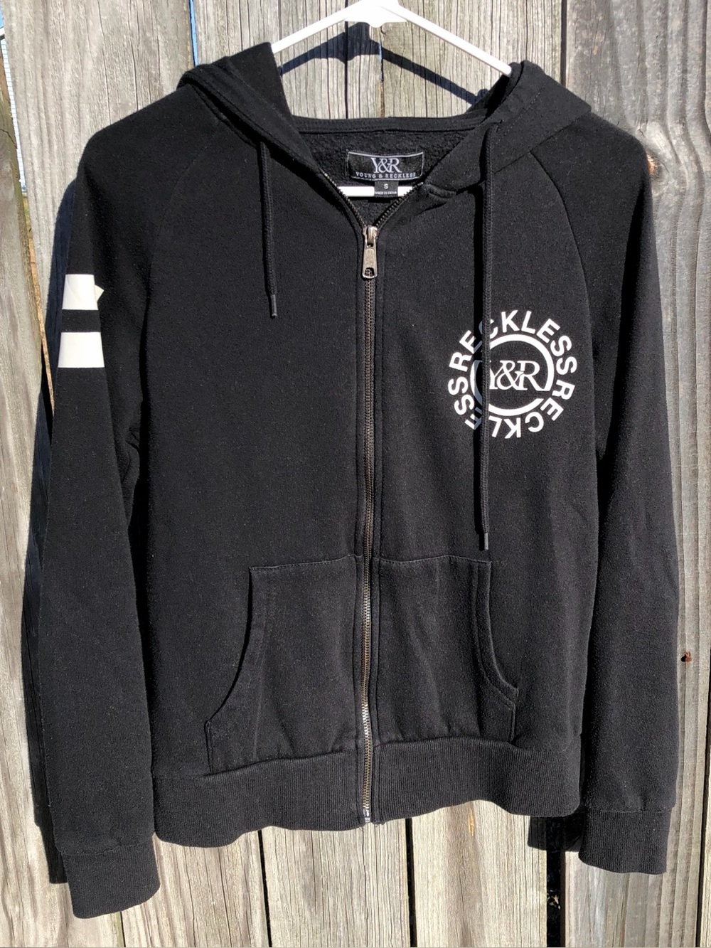 Young & Reckless Zip Up Hoodie